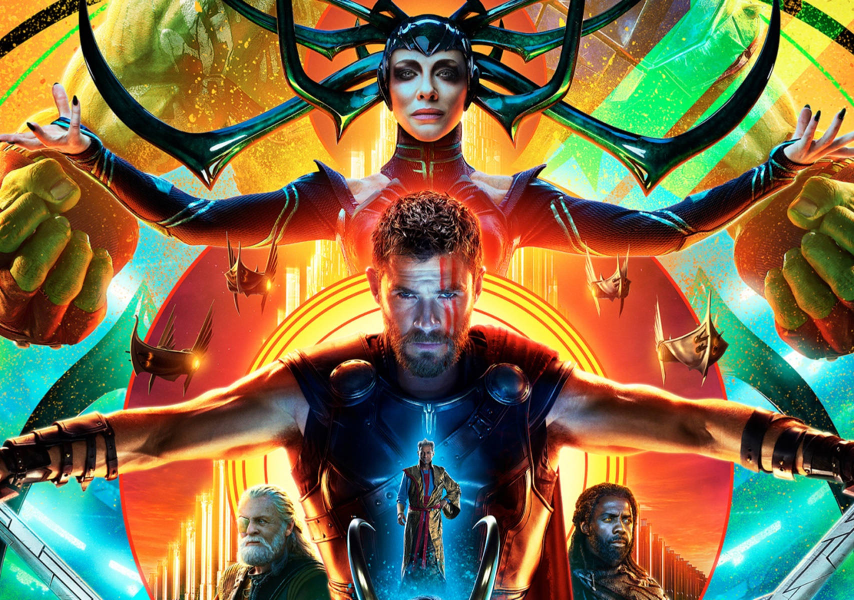 2017 Film Poster Of Thor Superhero Wallpaper