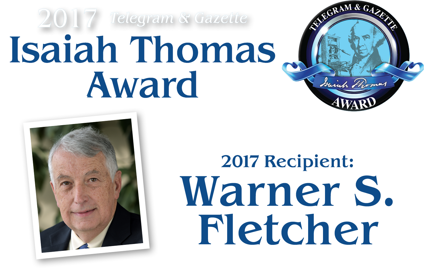 2017 Isaiah Thomas Award Warner S Fletcher PNG