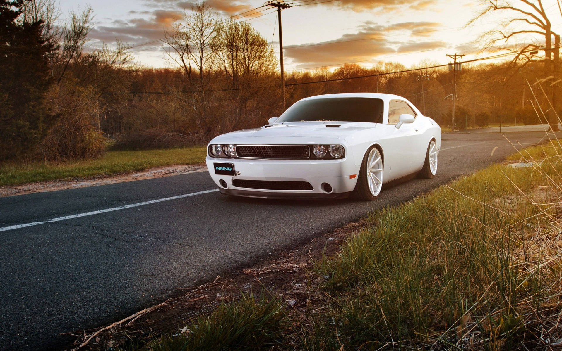 2018 Dodge Challenger - Quintessential American Muscle Car Wallpaper