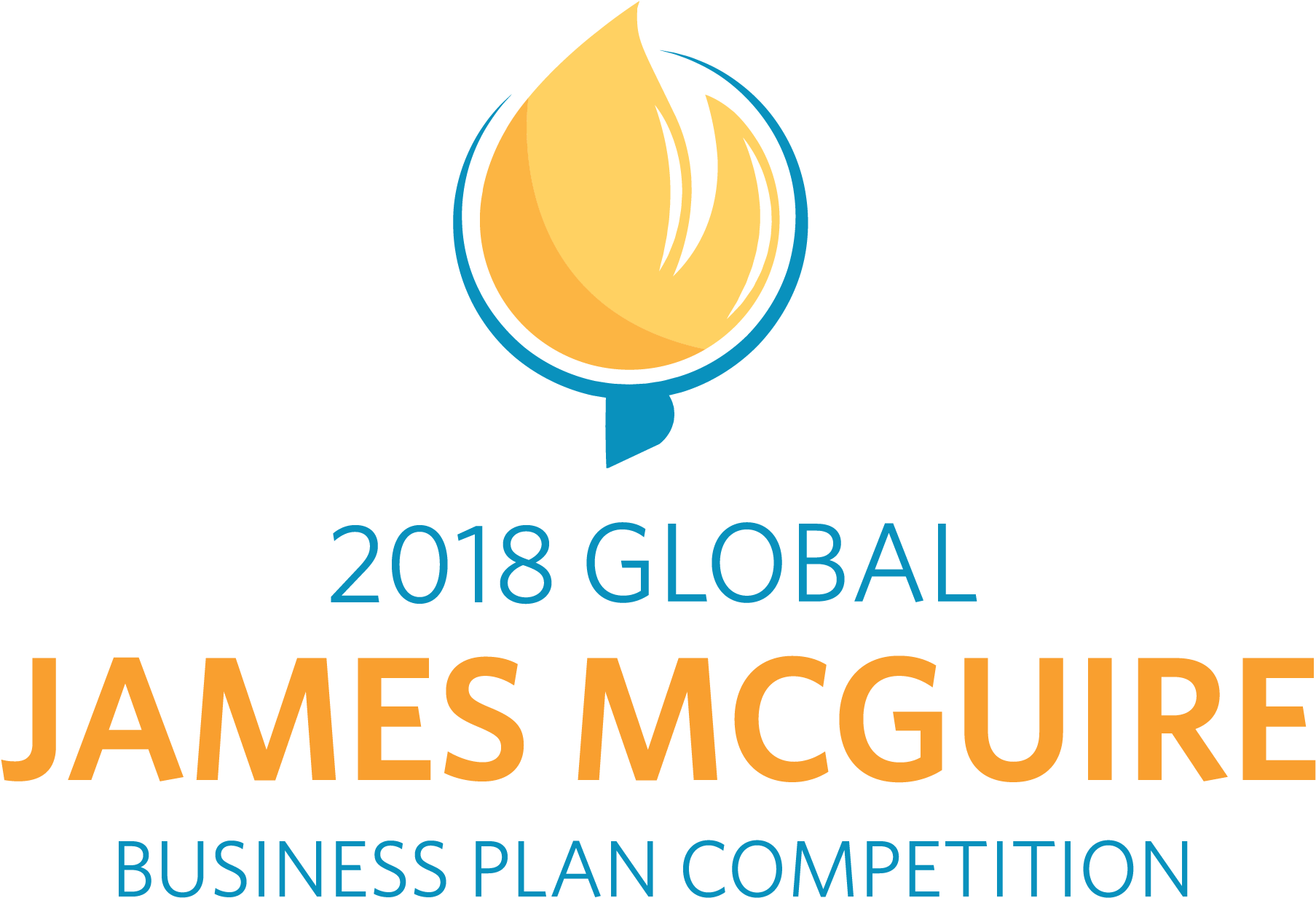 2018 Global James Mc Guire Business Plan Competition Logo PNG