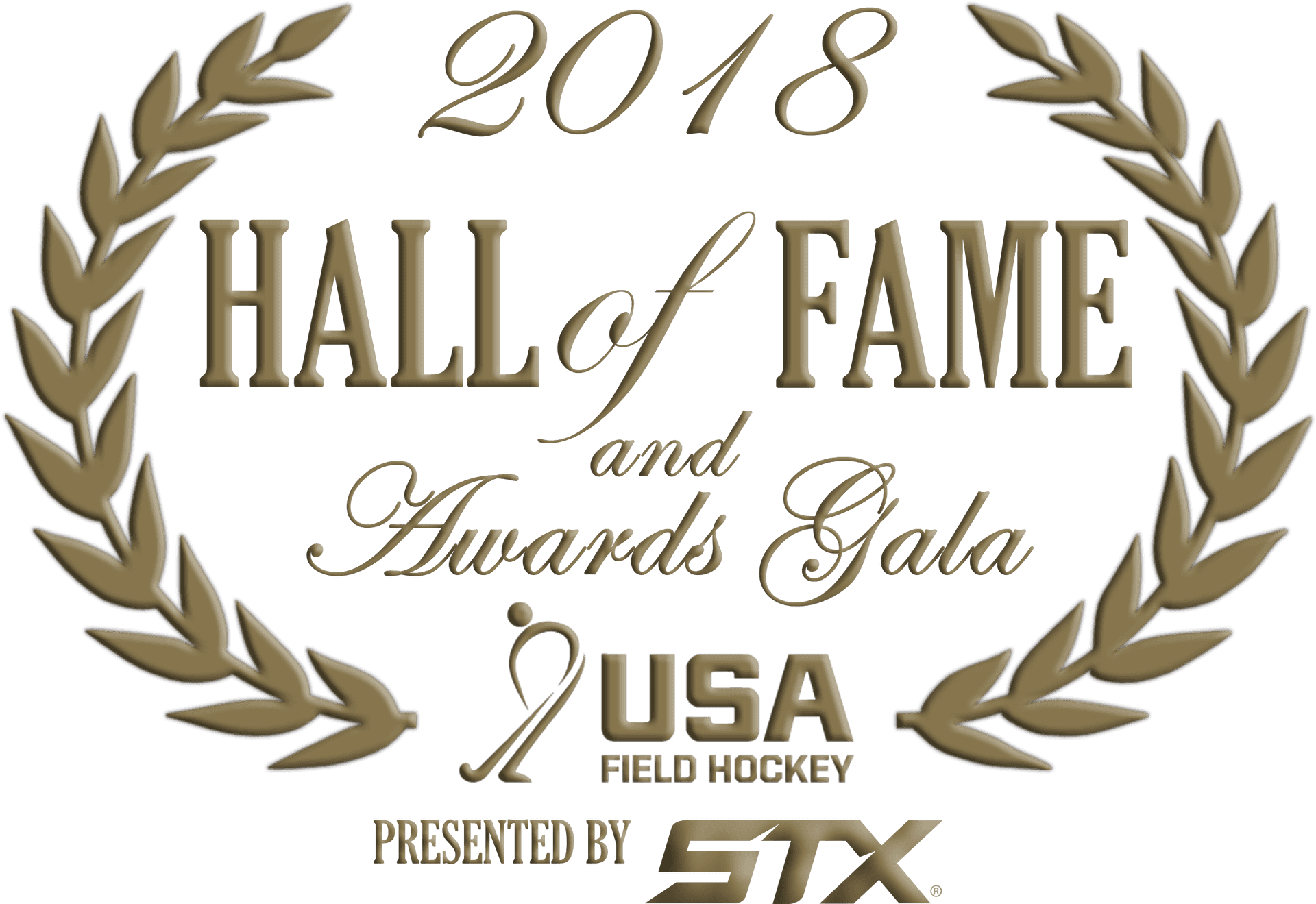 Download 2018 Hallof Fame Awards Gala Laurel Wreath Design | Wallpapers.com