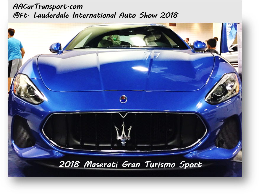 2018 Maserati Gran Turismo Sport Auto Show PNG
