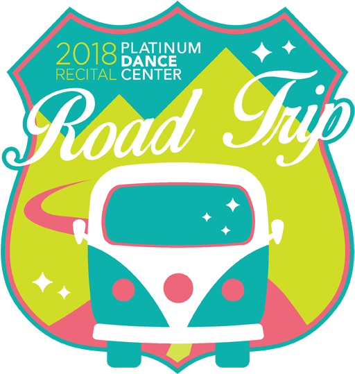 2018 Platinum Dance Center Road Trip Graphic PNG