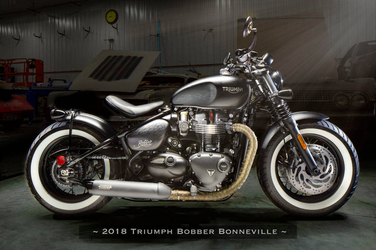 2018 Triumph Bobber Bonneville Wallpaper
