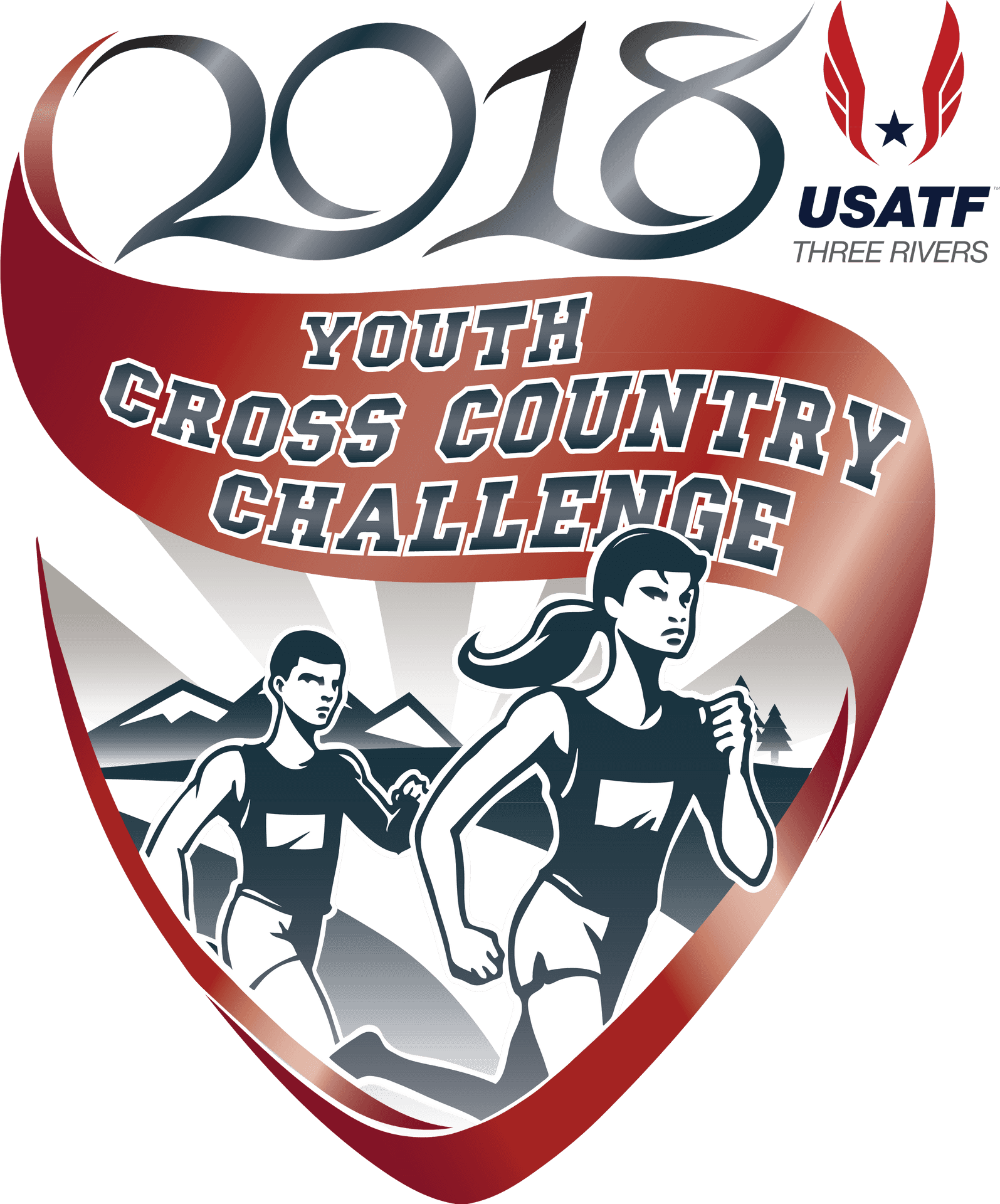 2018 U S A T F Youth Cross Country Challenge Logo PNG