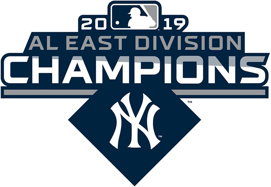 2019 A L East Division Champions Yankees Logo PNG