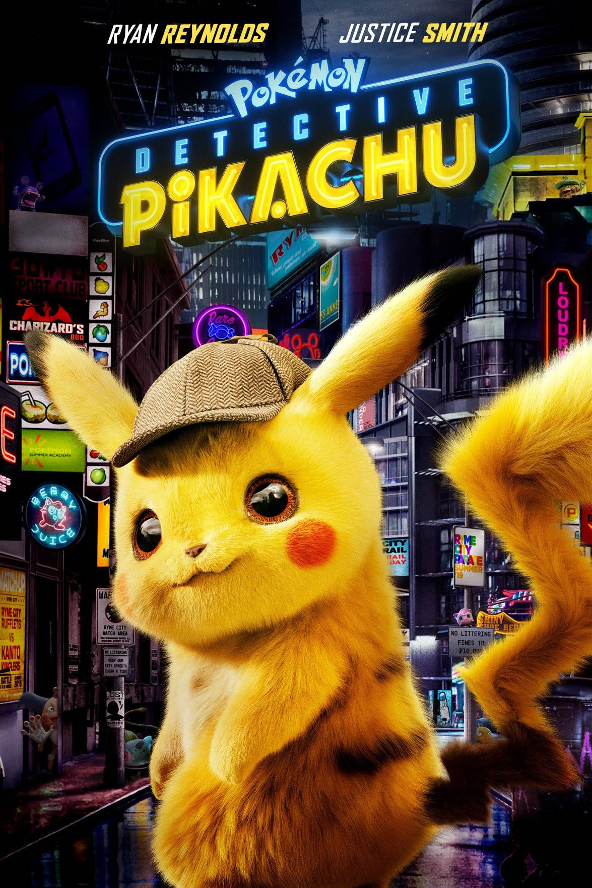 2019 Detective Pikachu Live Action Movie Wallpaper