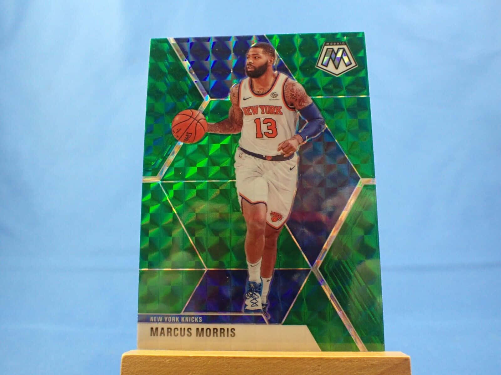 2019panini Mosaic Marcus Morris New York Knicks Kan Vara En Utmärkt Digital Bakgrundsbild För Basketballfans Som Vill Visa Stöd Till New York Knicks. Wallpaper