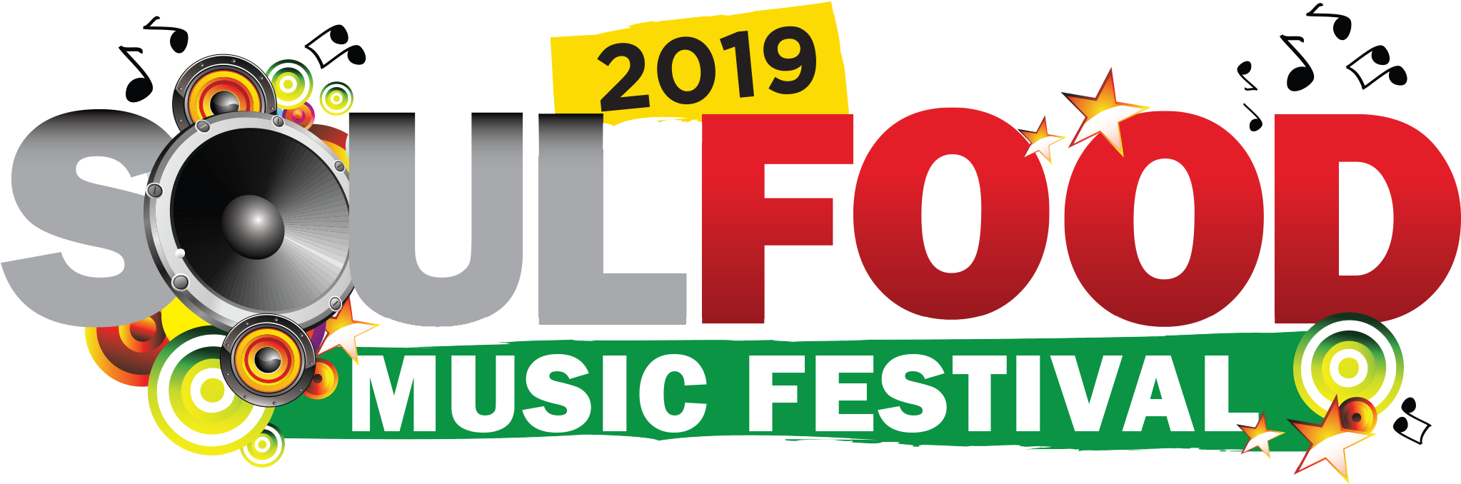 2019 Soul Food Music Festival Logo PNG