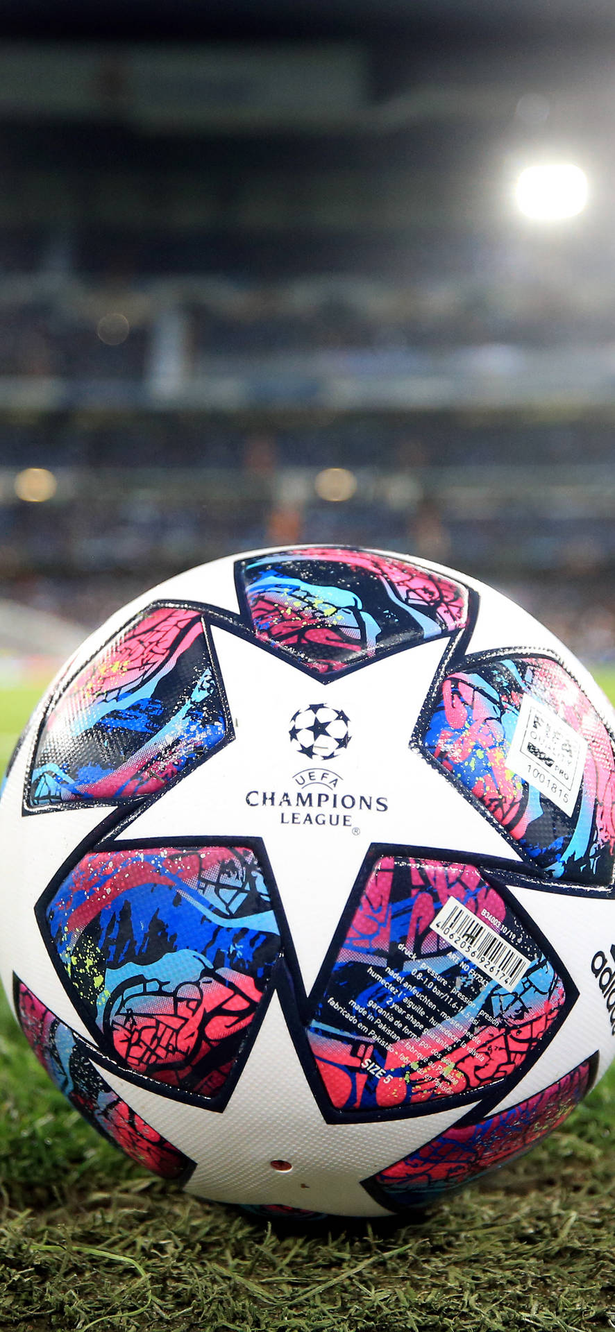 2020 Finale Champions League Ball Wallpaper