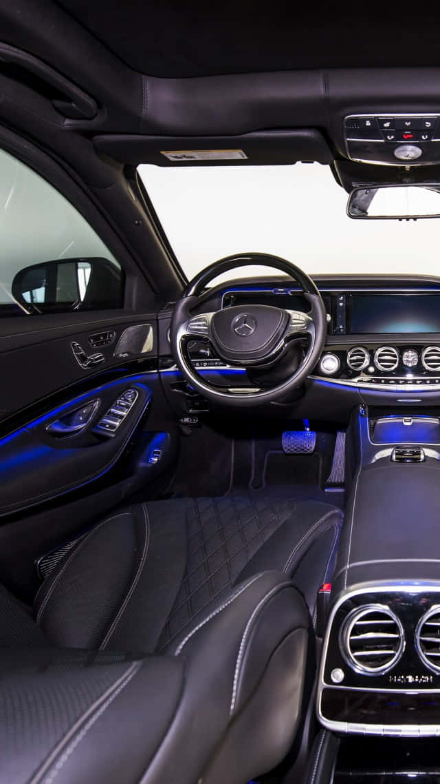 2020 S560 Mercedes Benz Sedan Car Interior Wallpaper