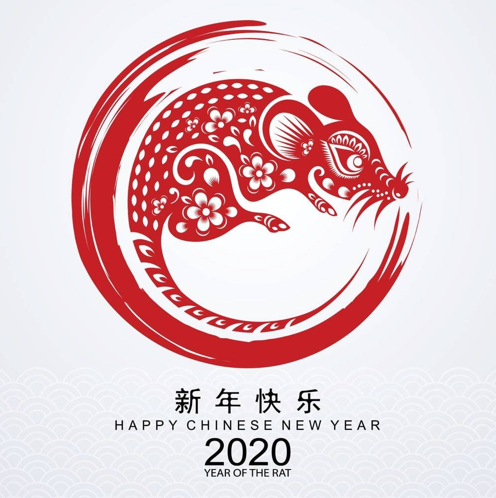 2020 Year Of The Rat Wallpaper