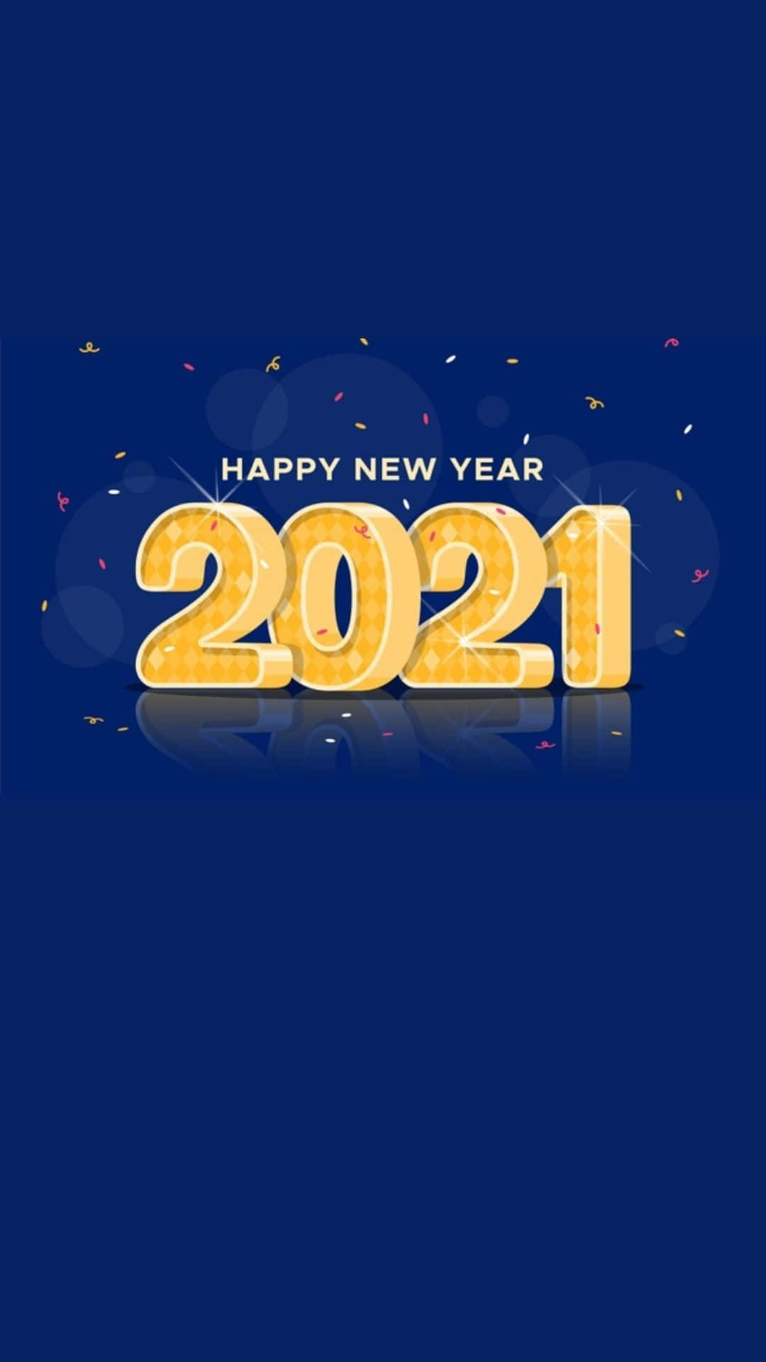 2021 Happy New Year Wallpaper