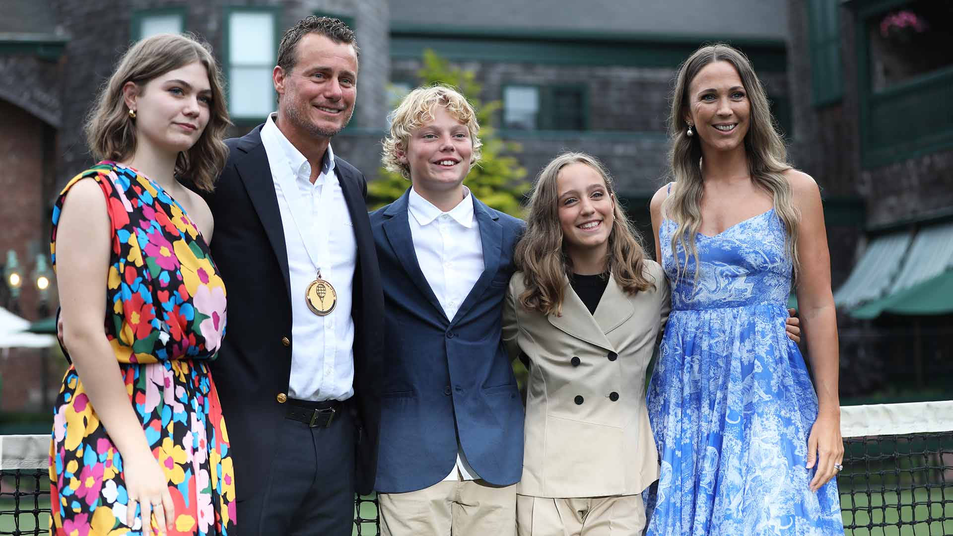 Lleyton Hewitt at the Tennis Hall of Fame Induction Ceremony 2022 Wallpaper