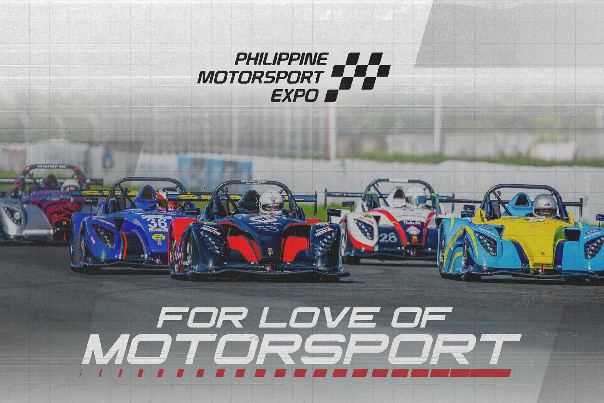 2022 Philippine Motorsport Expo Poster Wallpaper