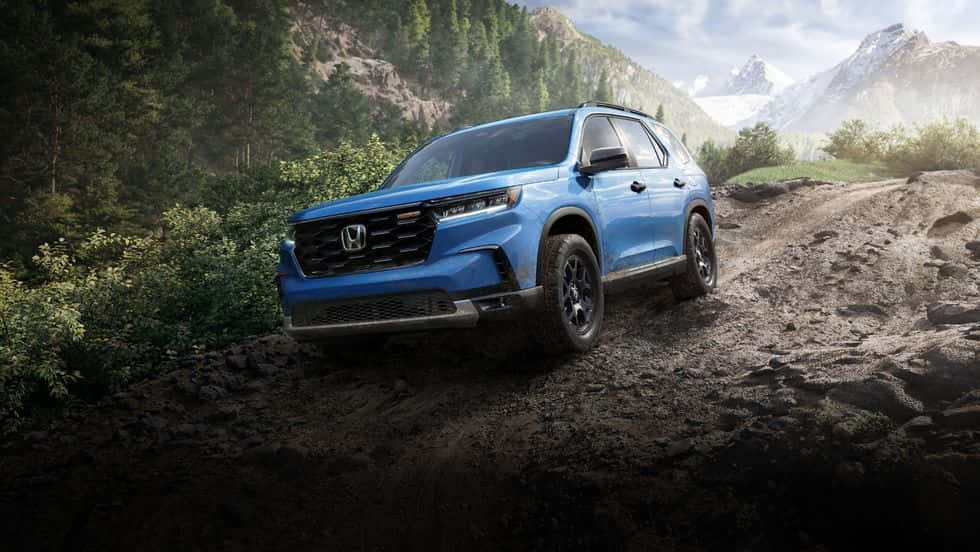 The 2020 Honda Pilot Is Driving Down A Rocky Road