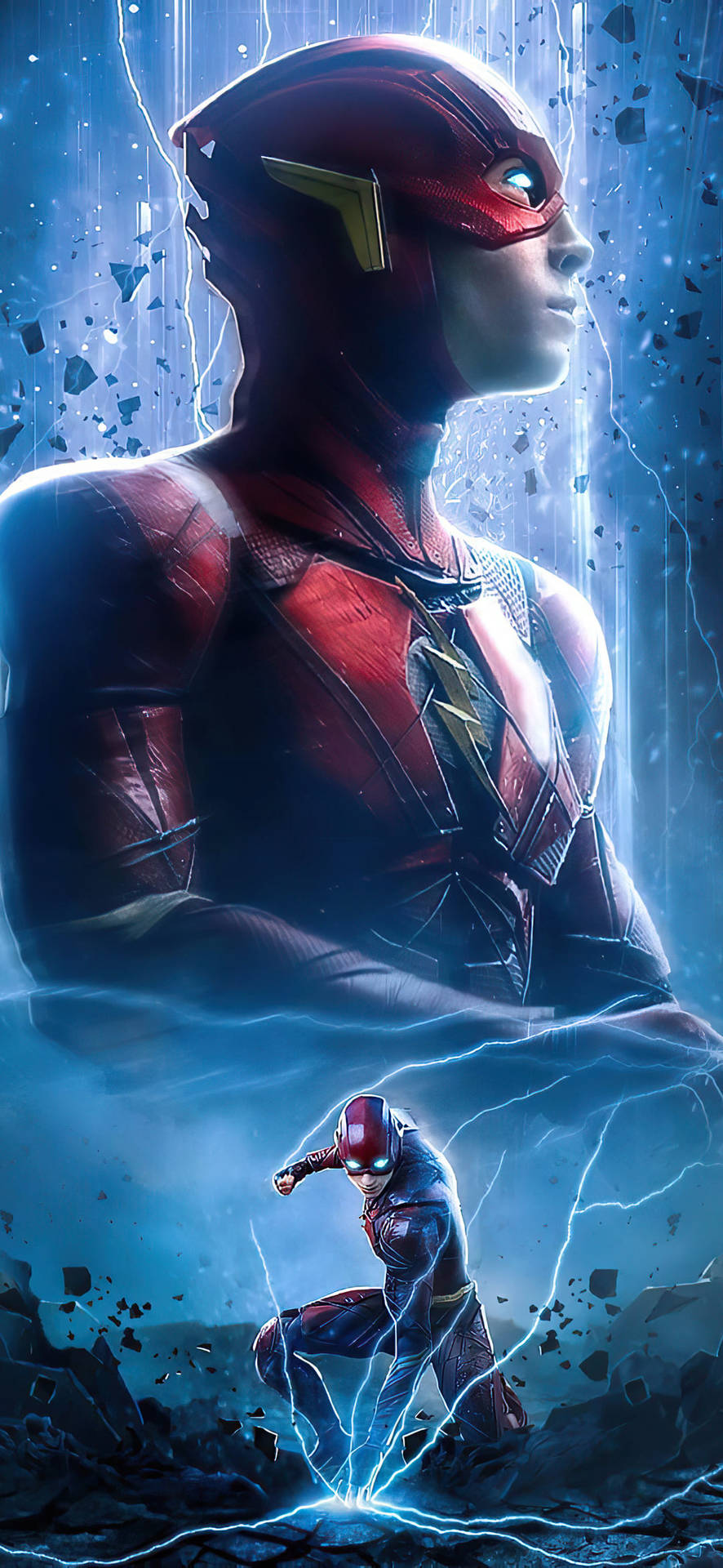 2023 The Flash Superhero Movie Wallpaper