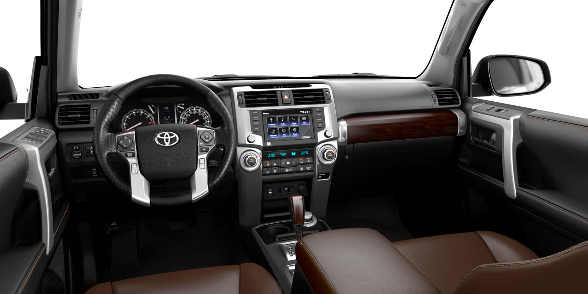 The Interior Of A Toyota Fj Cruiser