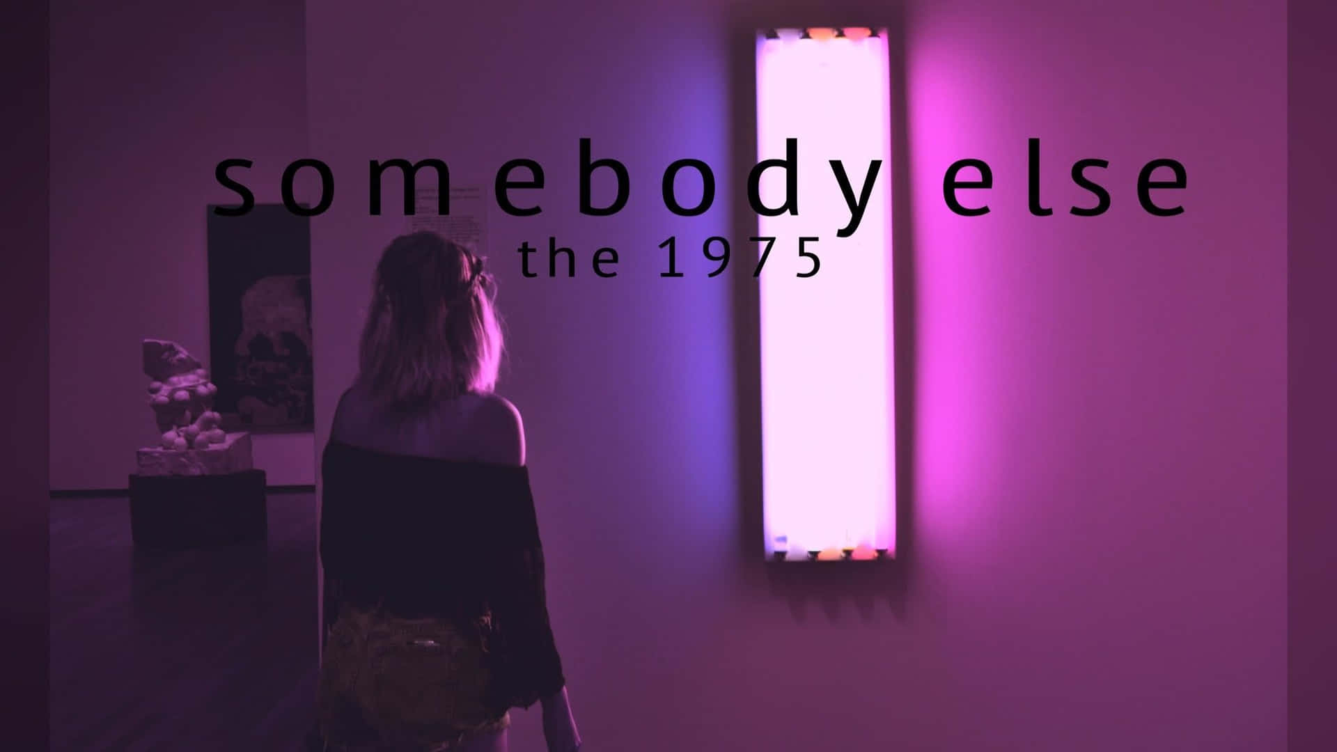 2048x1152 Aesthetic Pink Somebody Else The 1975 Wallpaper