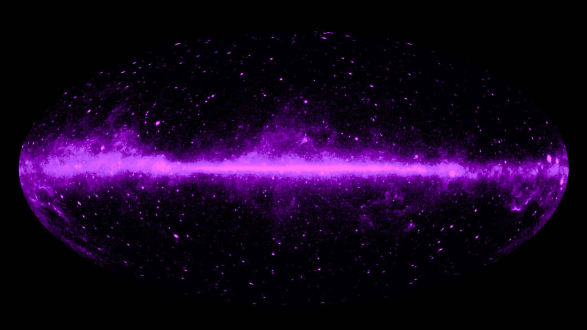 A Purple Galaxy With Stars In It Wallpaper