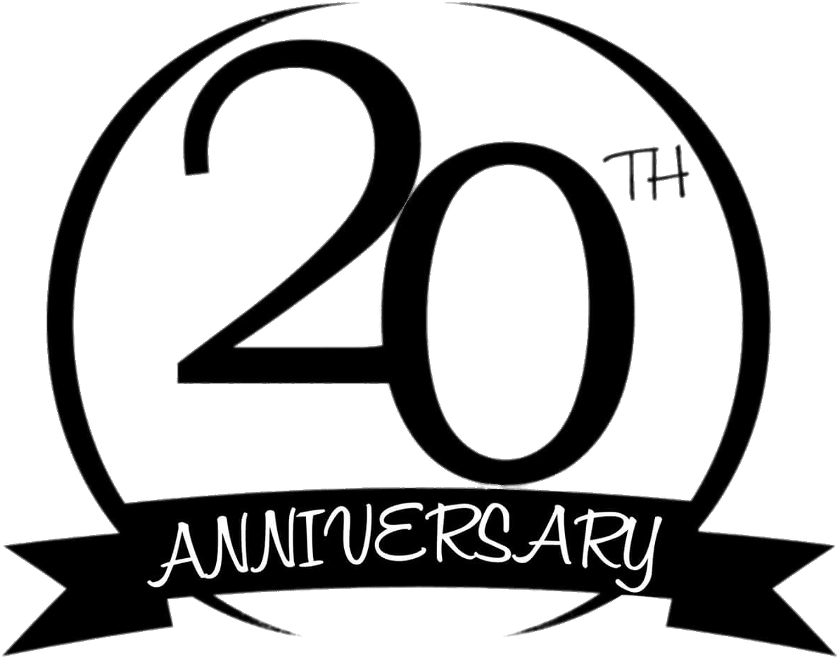 20th Anniversary Celebration Emblem PNG