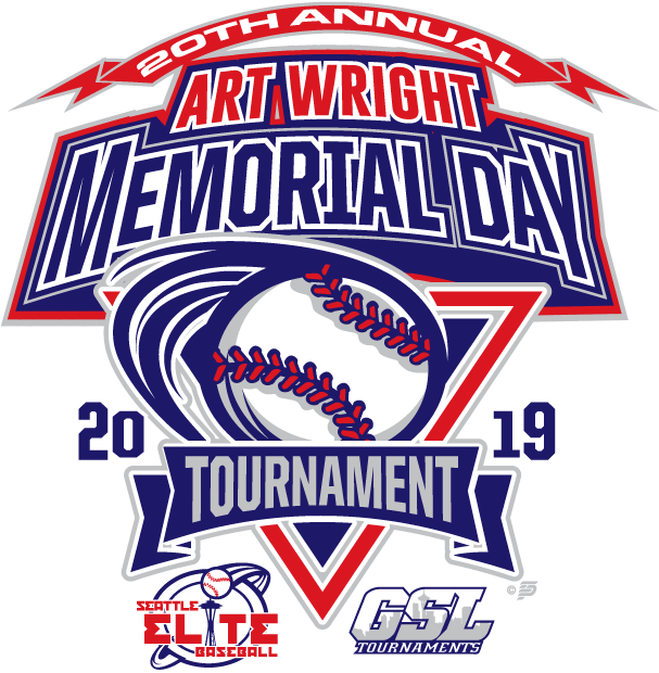 Download 20th Annual Art Wright Memorial Day Tournament Logo