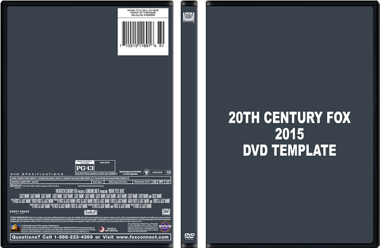 20th Century Fox D V D Template2015 PNG