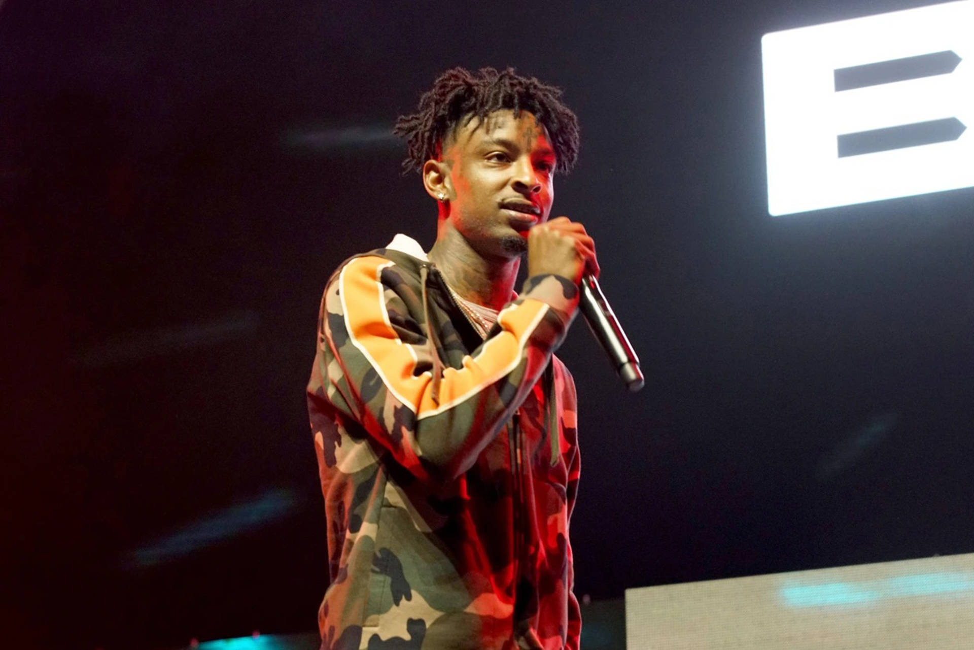 21 Savage 2017 Bet Experience Background