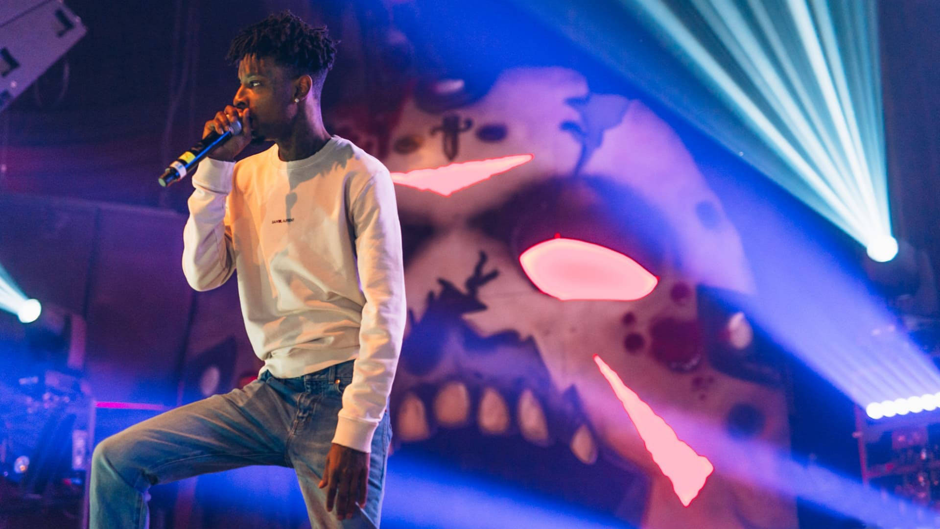 21 Savage At The Ogden Theatre Wallpaper