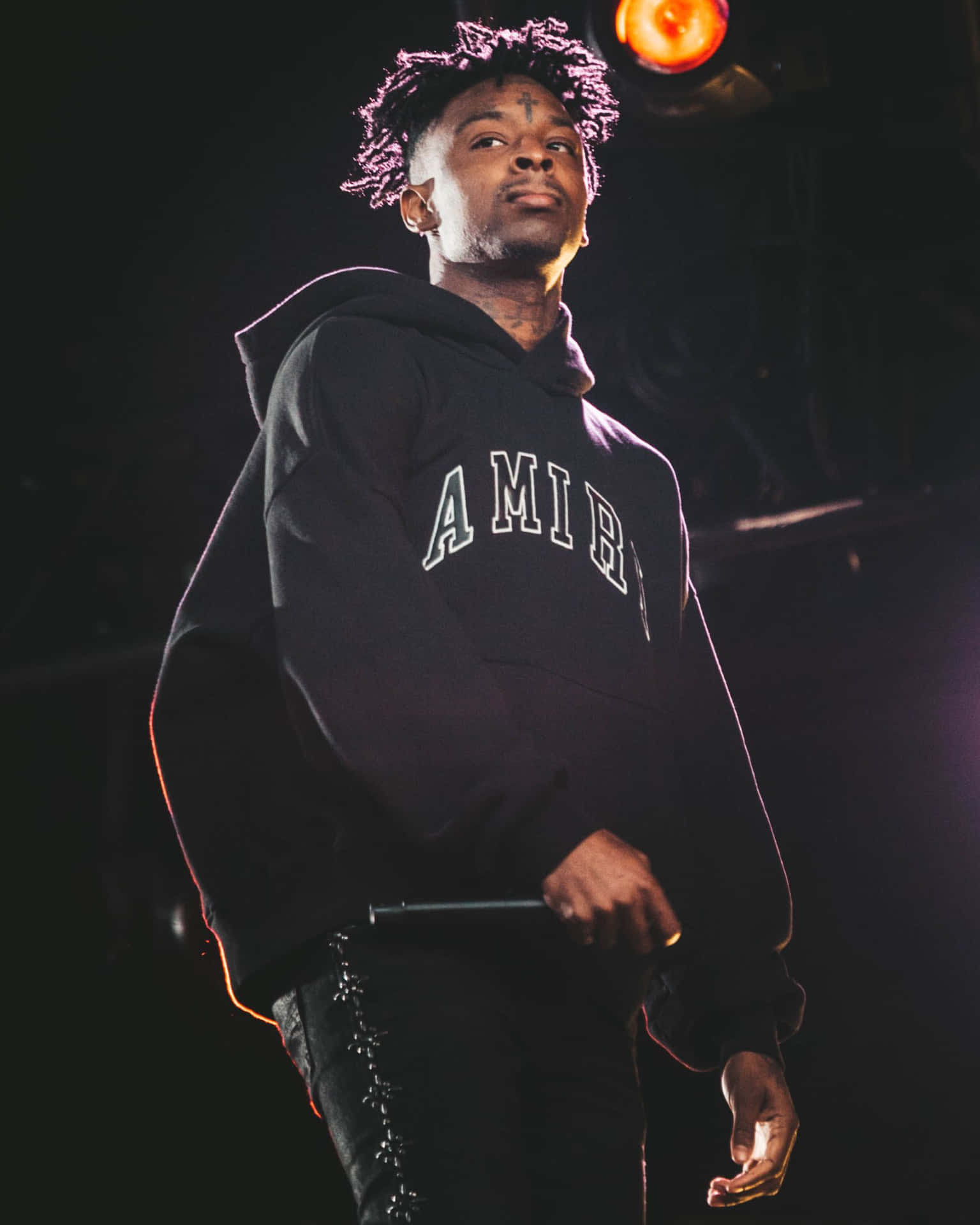Download American hip-hop artist 21 Savage performing on stage