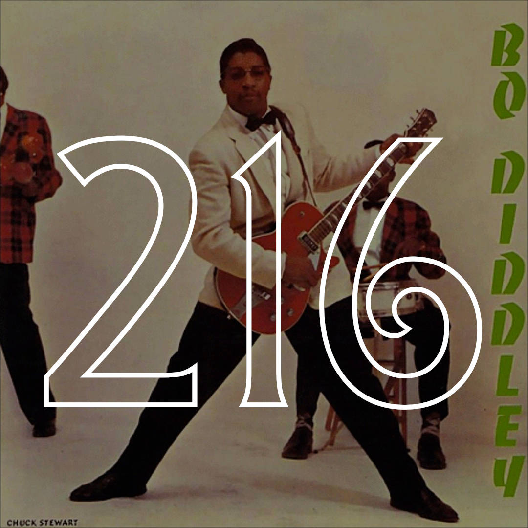 216mot Bo Diddley Album-omslag Wallpaper