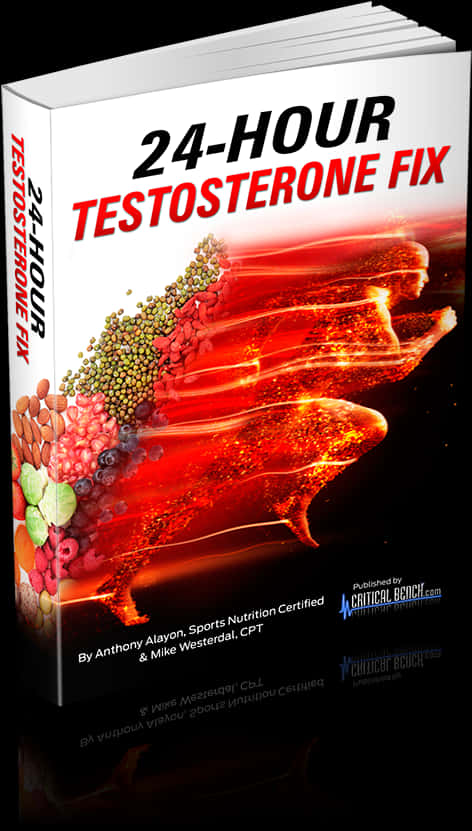 24 Hour Testosterone Fix Book Cover PNG