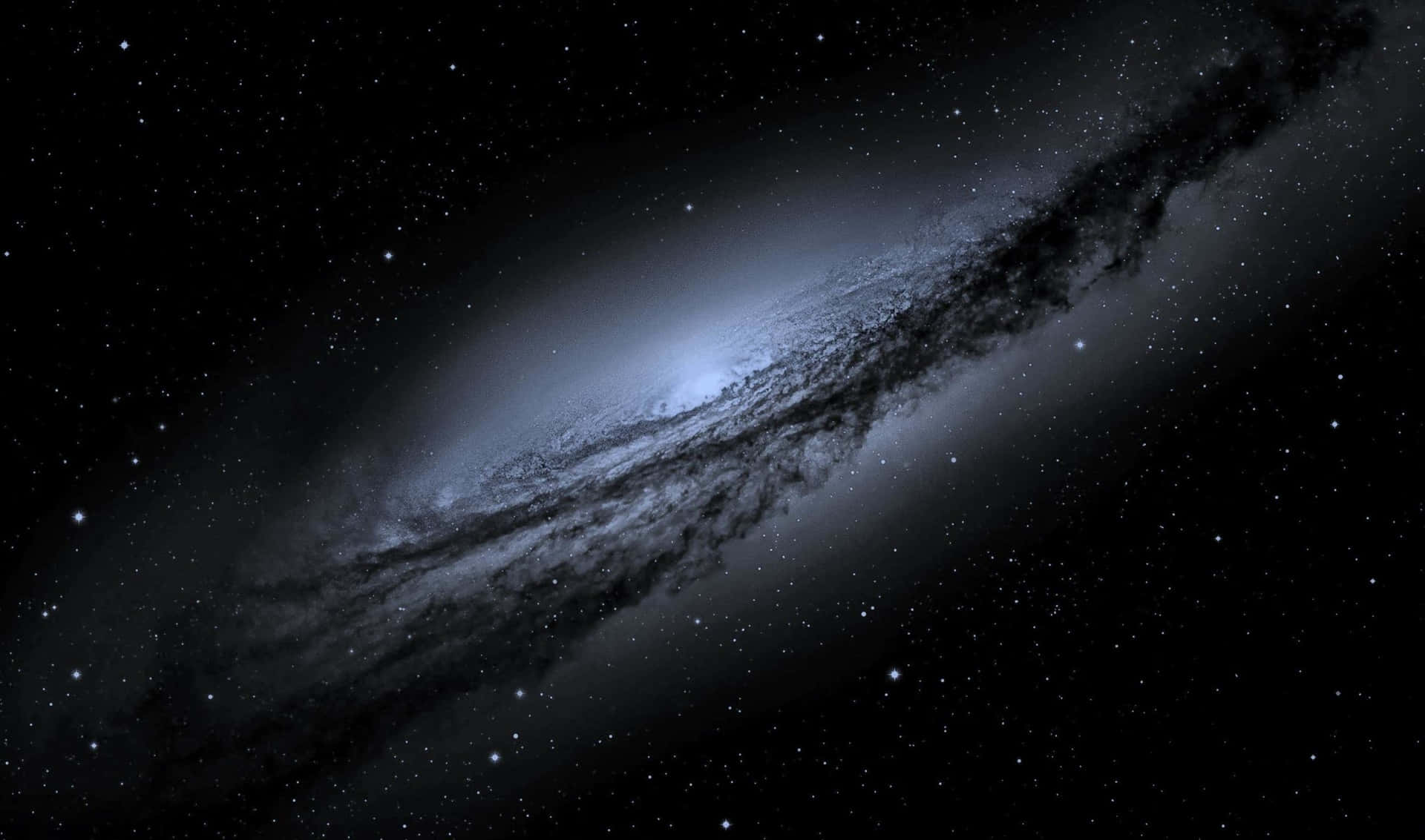 The Galaxy Is Shown In The Background
