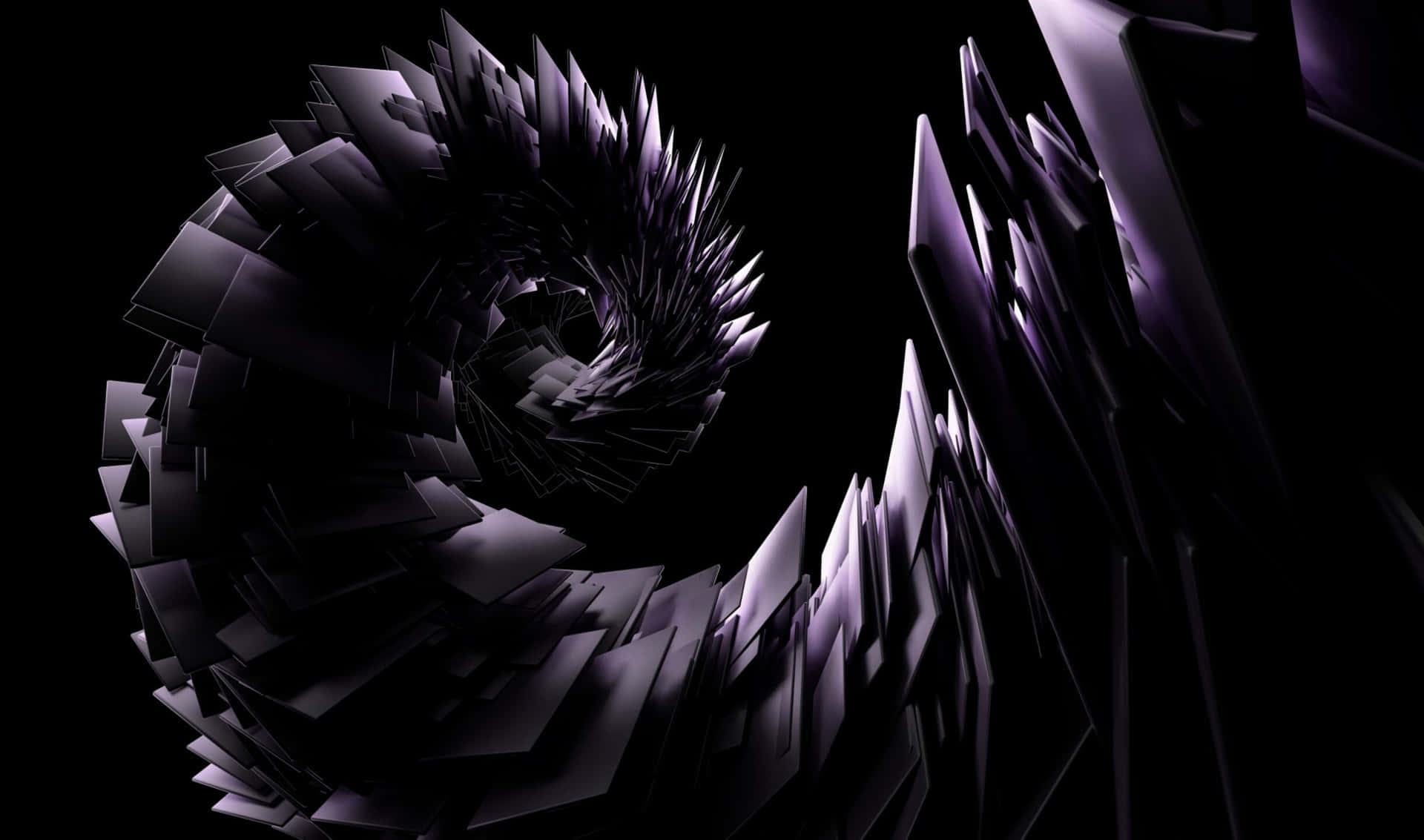 Black Swirl Shreds 2440x1440 Amoled Background