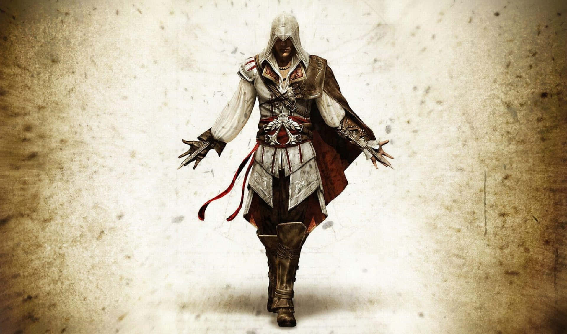 2440x1440bakgrundsbild Av Ezio Auditore Från Assassin's Creed Odyssey.