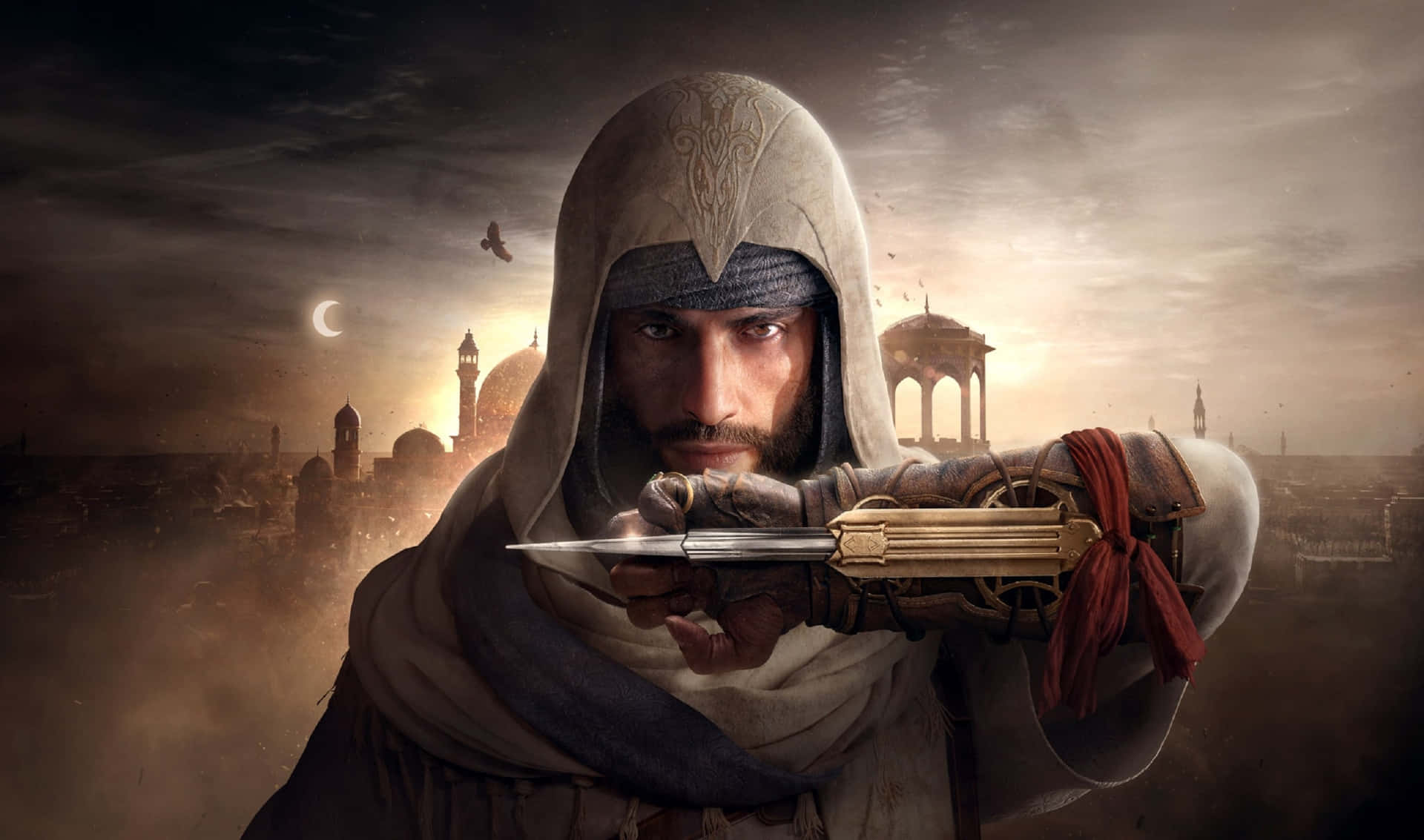 2440x1440bakgrundsbild Av Basim Ibn Ishaq Från Assassin's Creed Odyssey
