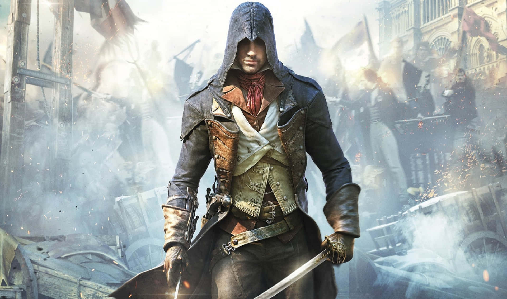 Sfondodi Assassin's Creed Odyssey Con Arno Dorian, Dimensioni 2440x1440