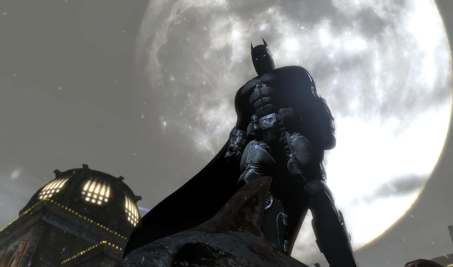 Batman shows off his strength in Arkham City