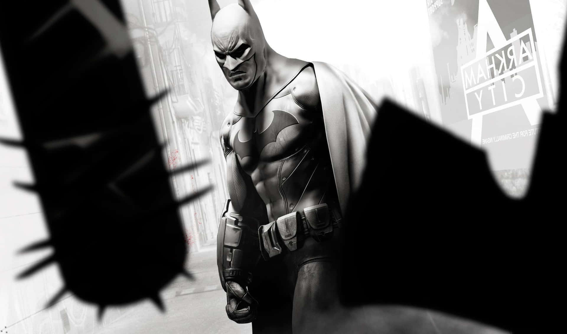 Image  Batman Prowls the Streets of Arkham City