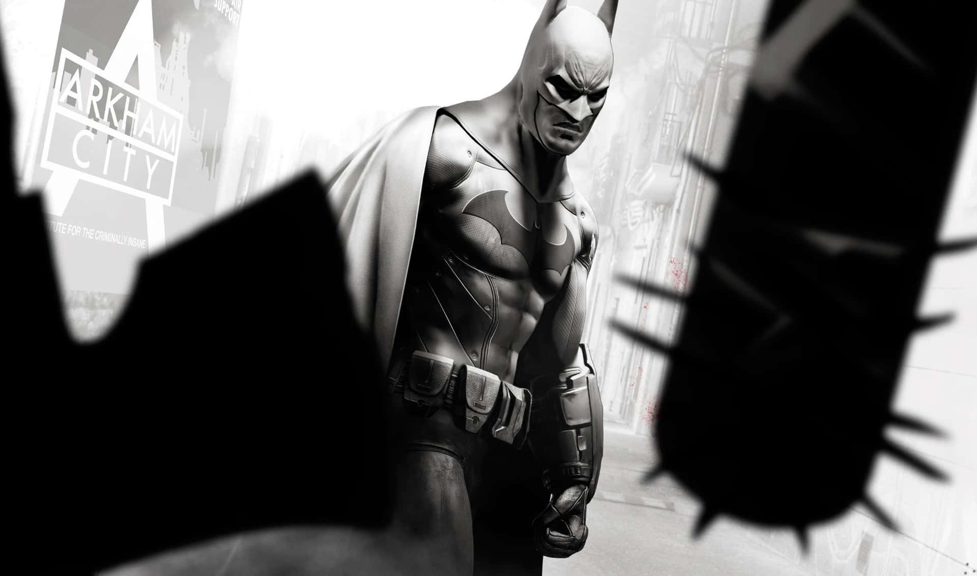 Batmantar Ställning I Arkham City