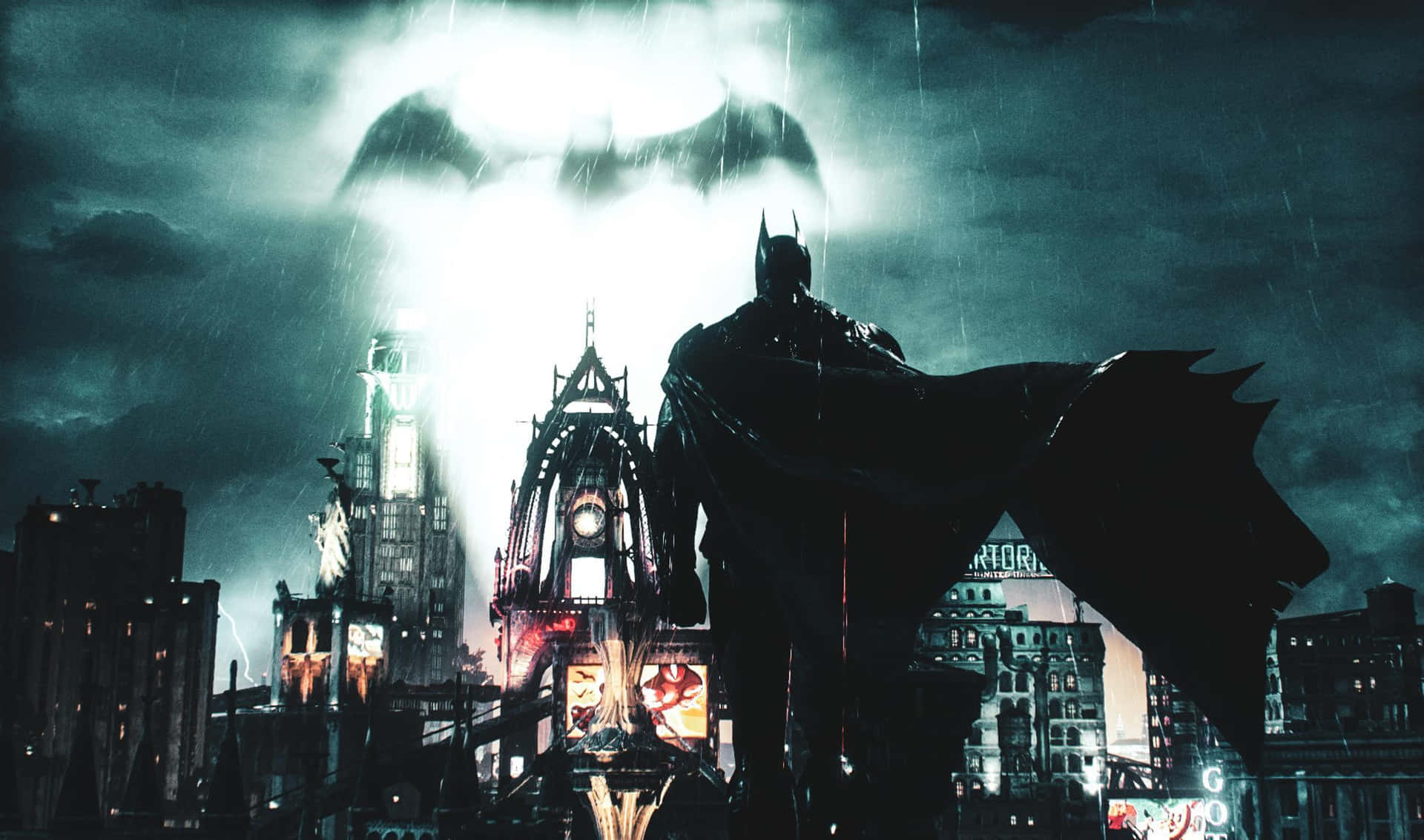 Batmanförbereder Sig För Att Ta Sig An Arkham City