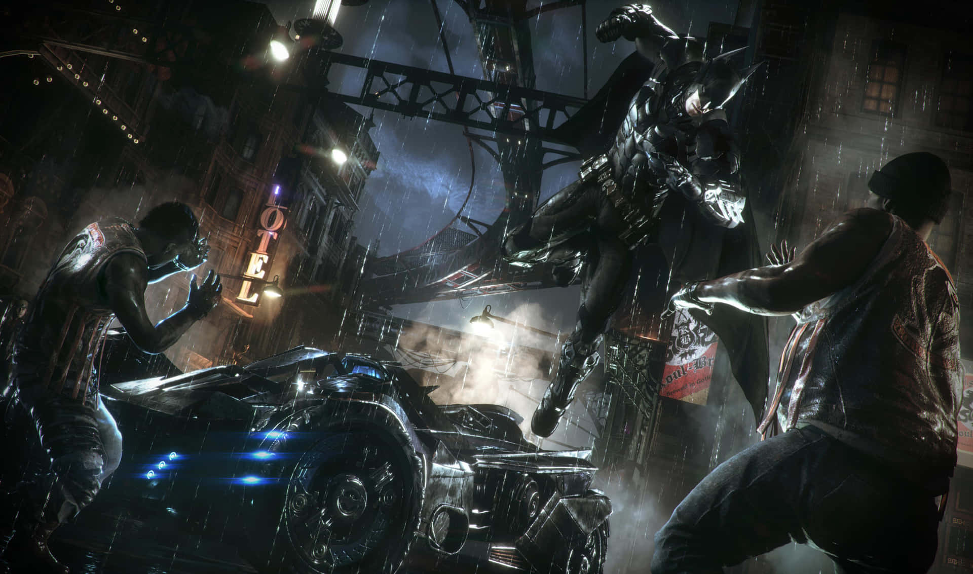 Batman Brings Justice To The Streets of Arkham City
