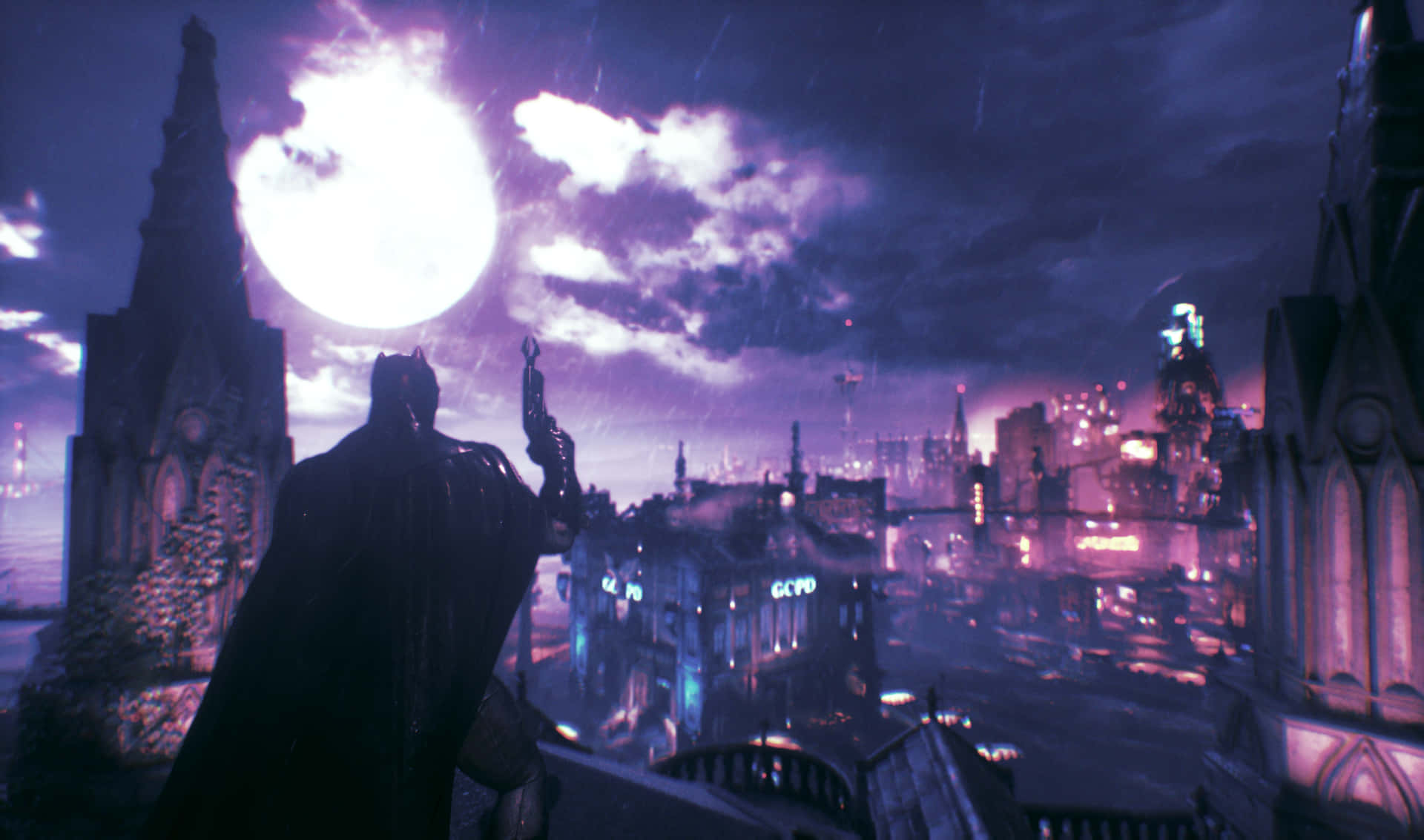 Batmanpatrullando En Arkham City