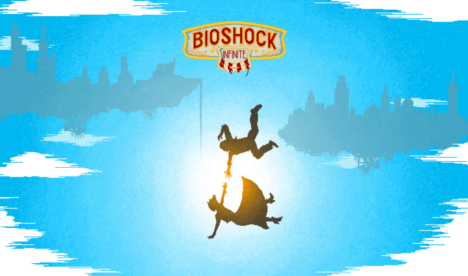 2440x1440 Bioshock Infinite Vector Art Background