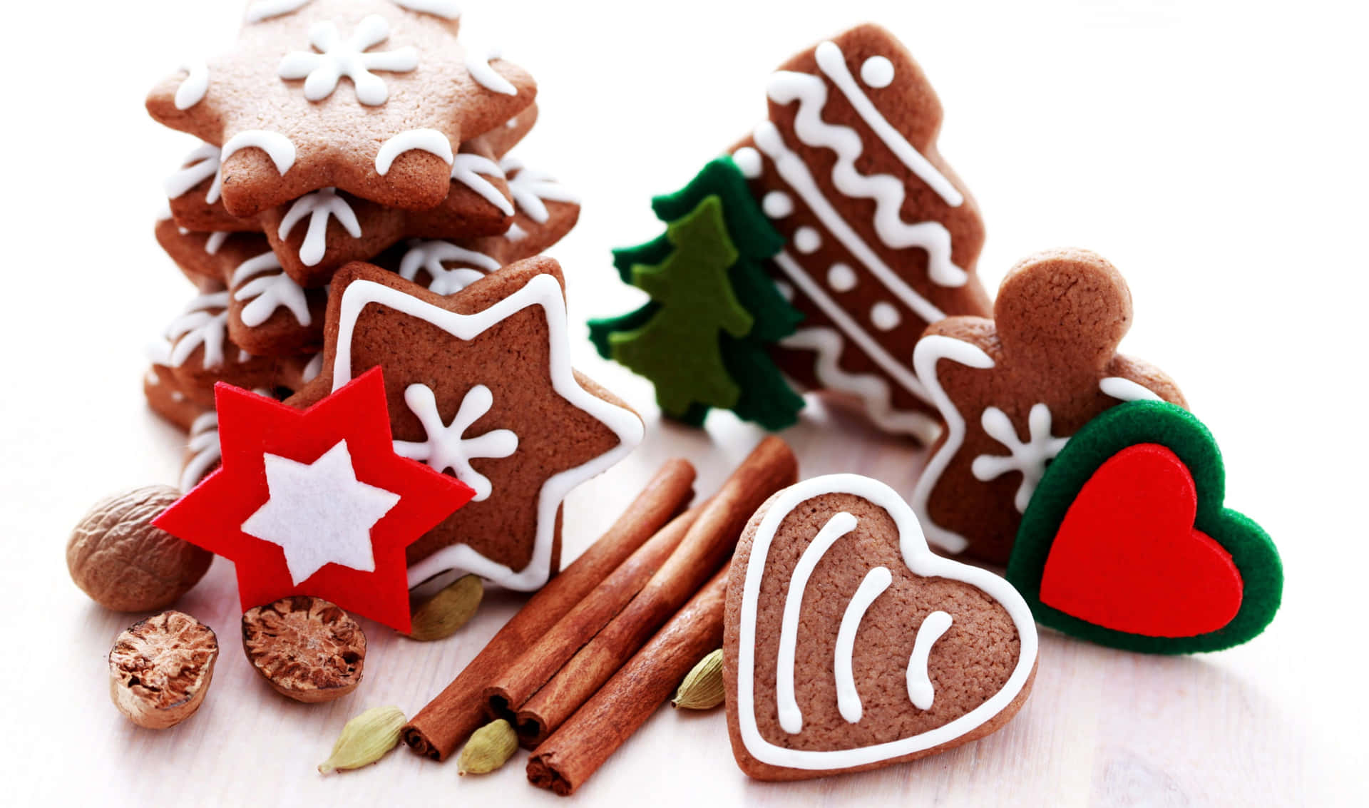 2440x1440 Cookies Background Christmas