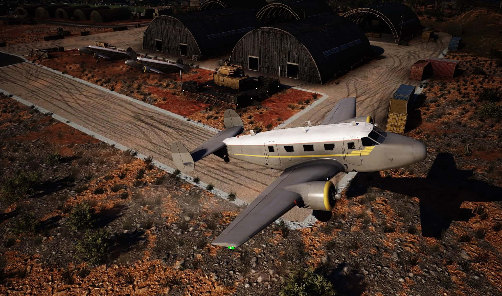 2440x1440 Ghost Recon Wildlands Airplane Taking Off Background