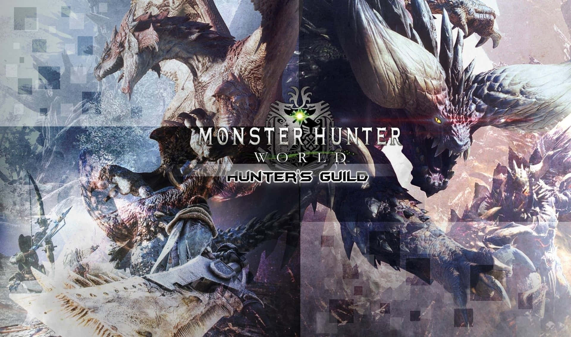 2440x1440bakgrund För Monster Hunter World Guild.