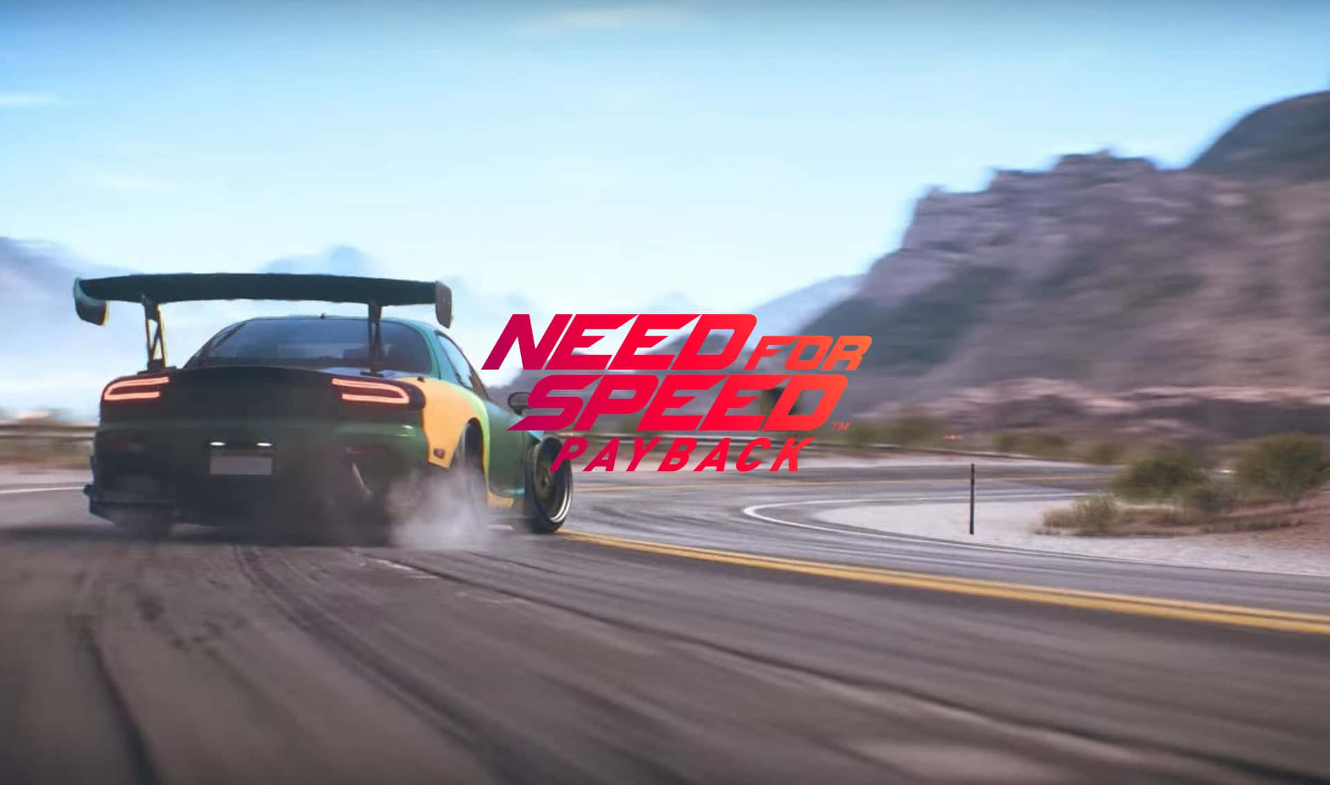 Image  2440x1440 image of the Need For Speed Payback video game.