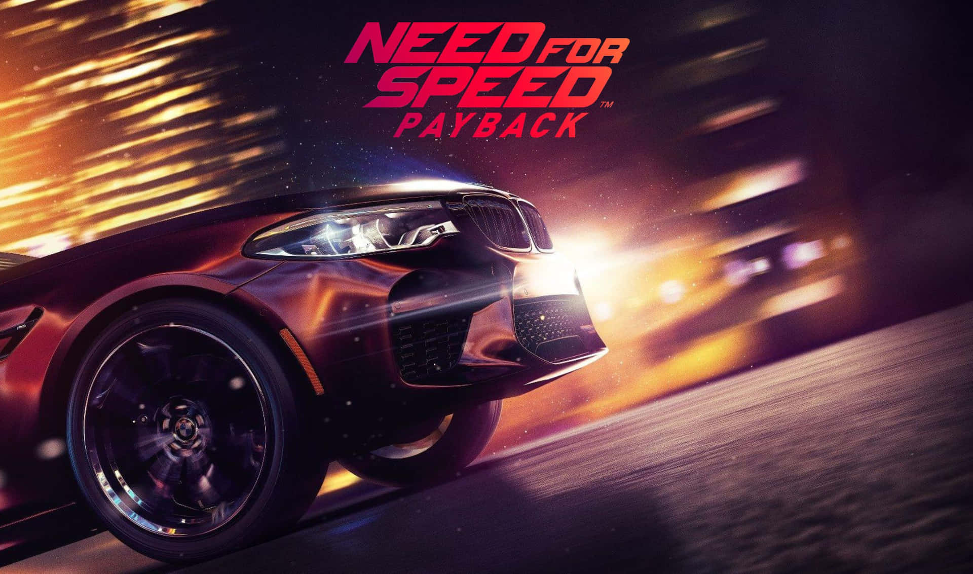 "Race to the finish line in Need for Speed Payback."
