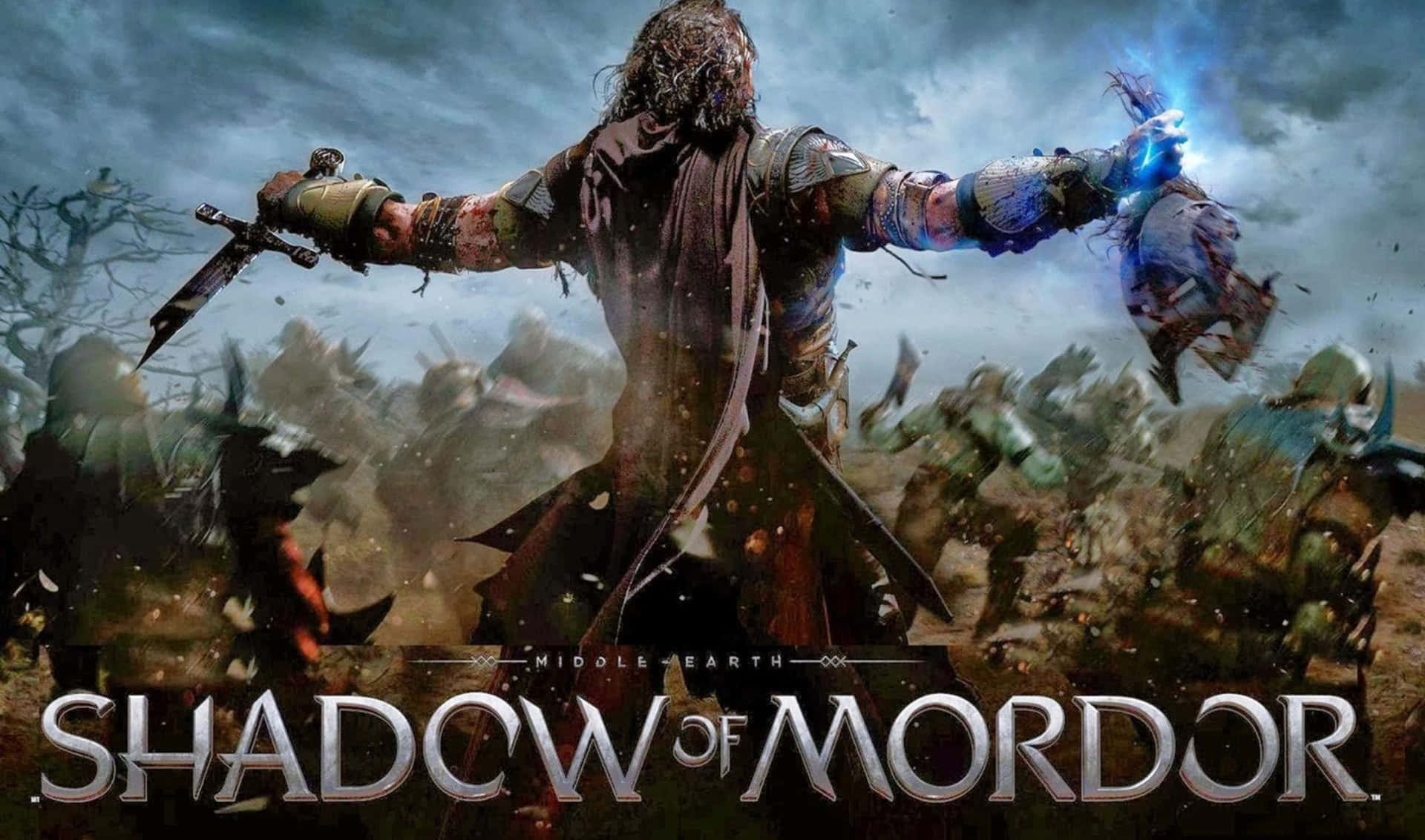 Intense fight between Talion and Uruks in Shadow Of Mordor